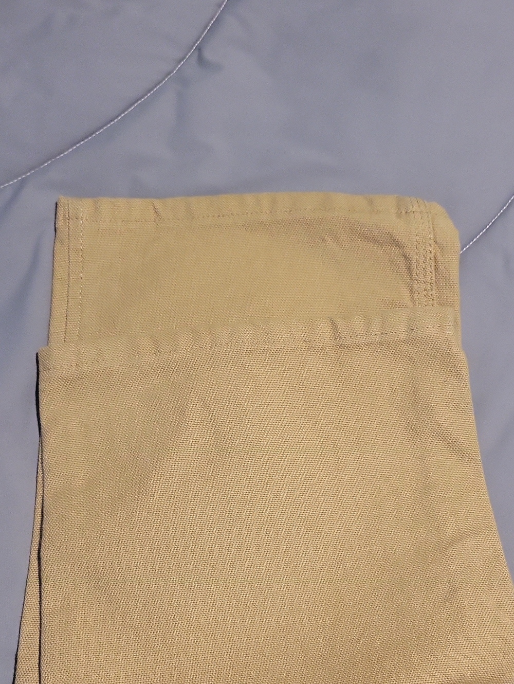 Wrangler Men's Tan Chinos with Leather Patch - Picture 3 of 6